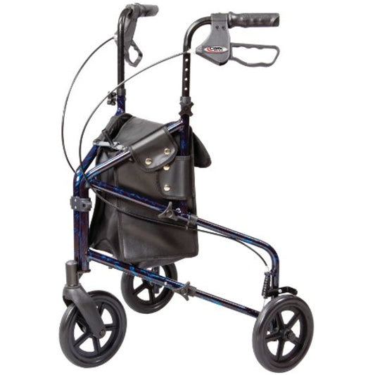 Trio Rolling Walker-with Adjustable height/ large storage bag- by CAREX -*USED*