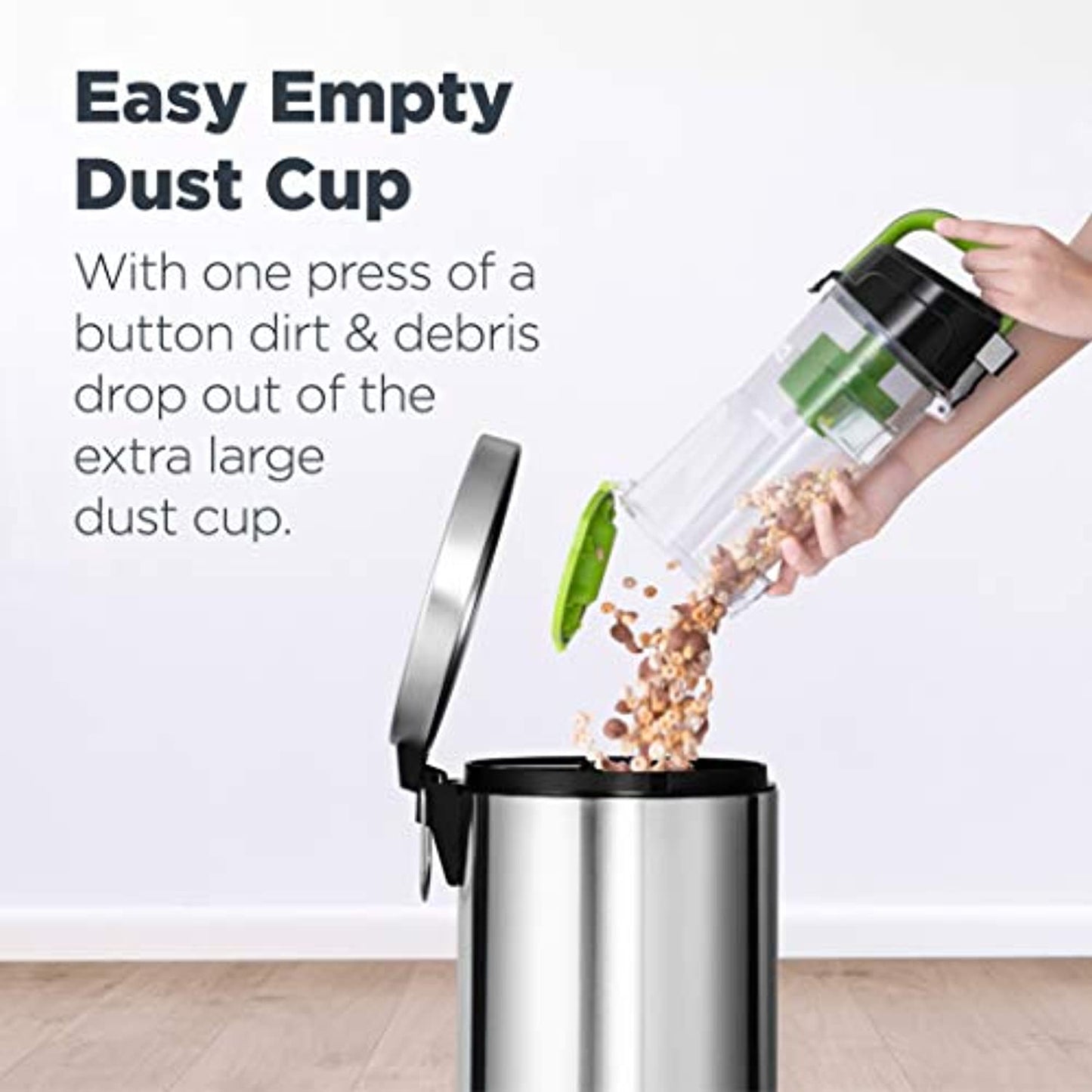 EUREKA Airspeed Ultra-Lightweight Vacuum Cleaner, Replacement Filter, Green USED