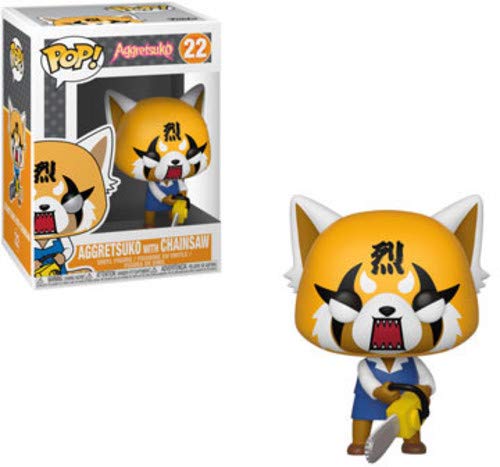 Funko Pop! Sanrio: Aggretsuko - Retsuko with Chainsaw, Multicolor