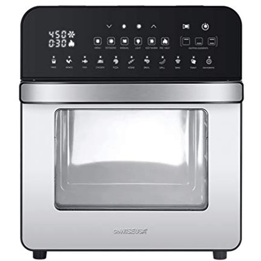 GoWISE USA Ultimate 14.7-Quart Air Fryer Grill with 11 presets. OPEN BOX