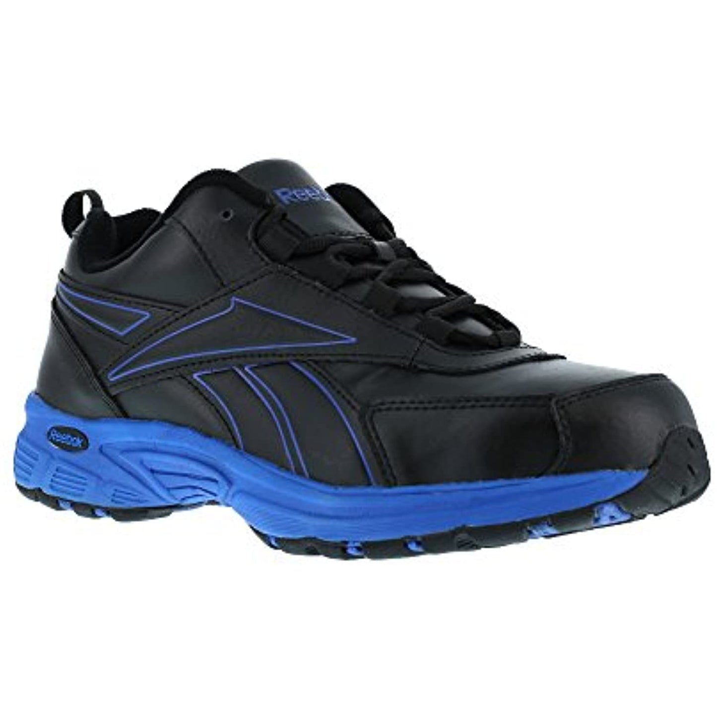 Reebok Work- Oxford Black/Blue- Size 14 Medium Men- Steel Toe- RB4830- Open Box