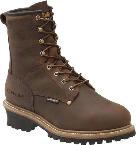 Carolina Boots Men Waterproof Insulated Met Guard Loggers CA7821 - 11D