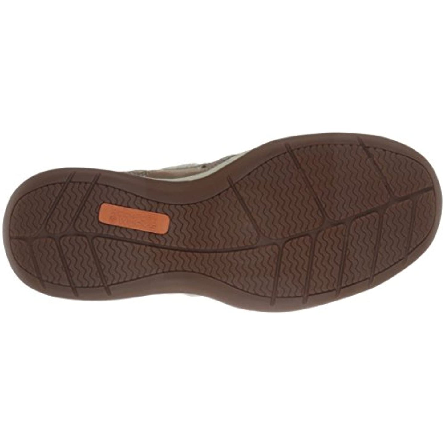 Rockport Work Women's Sailing Club RK673 Work Shoe, Tan/Cream, 11 W US