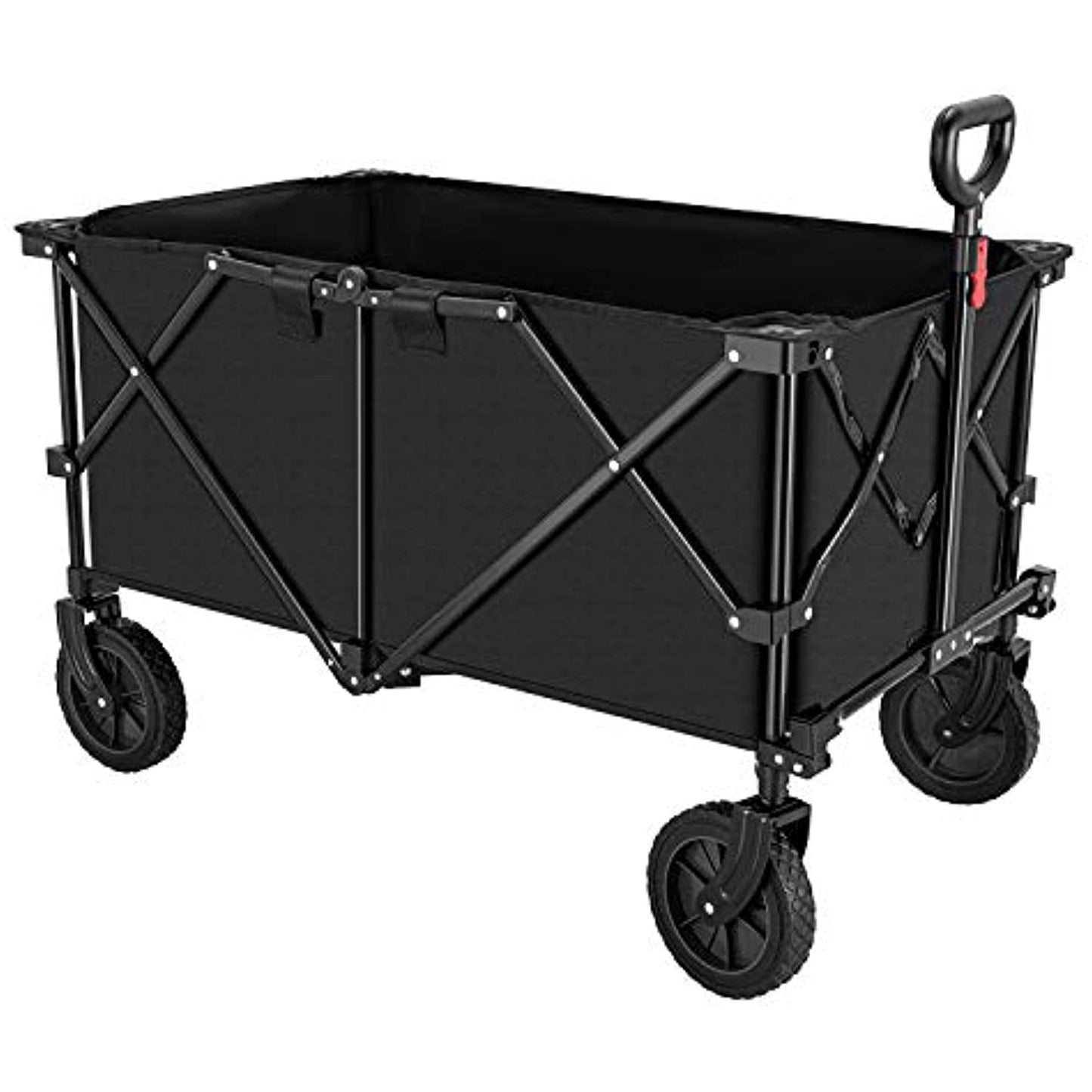 Hikenture Heavy Duty Utility Collapsible Wagon with All-Terrain Wheels, PREOWNED