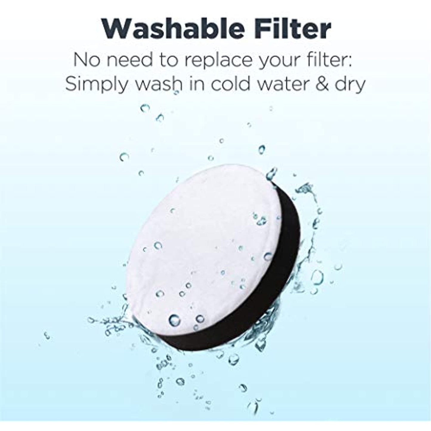 EUREKA Airspeed Ultra-Lightweight Vacuum Cleaner, Replacement Filter, Green USED