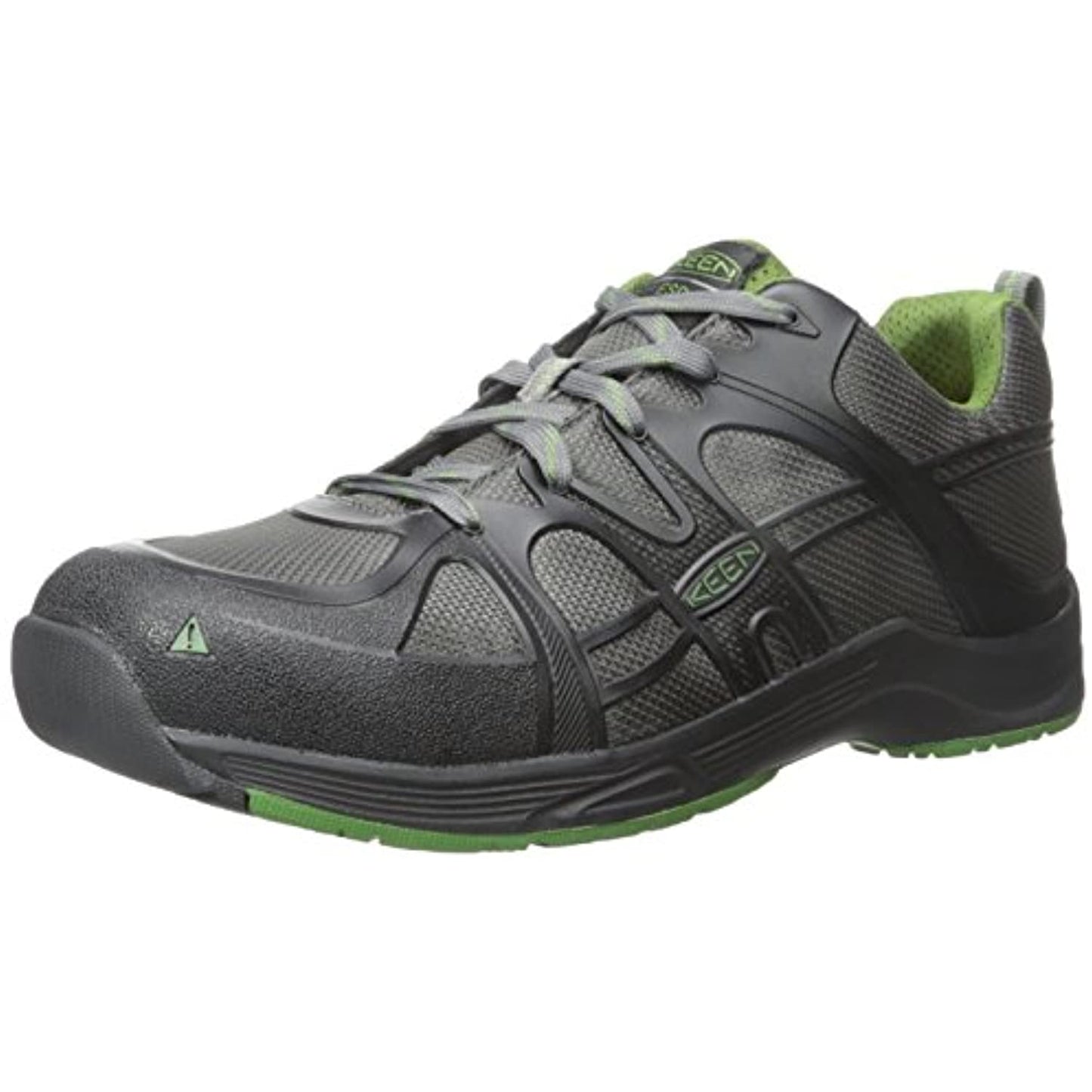 KEEN Utility Men's Durham Low Alloy Toe ESD Work Shoe, Magnet/Treetop, 8 Medium US