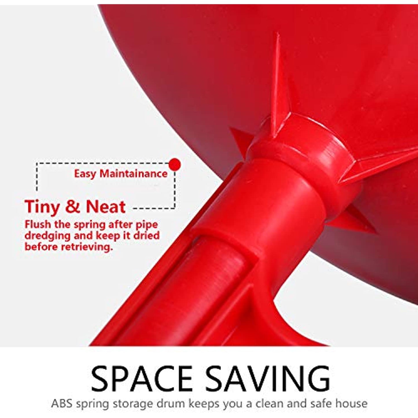 DrainSoon Plumbing Auger 25 Ft, Comes with Gloves (open box- New)