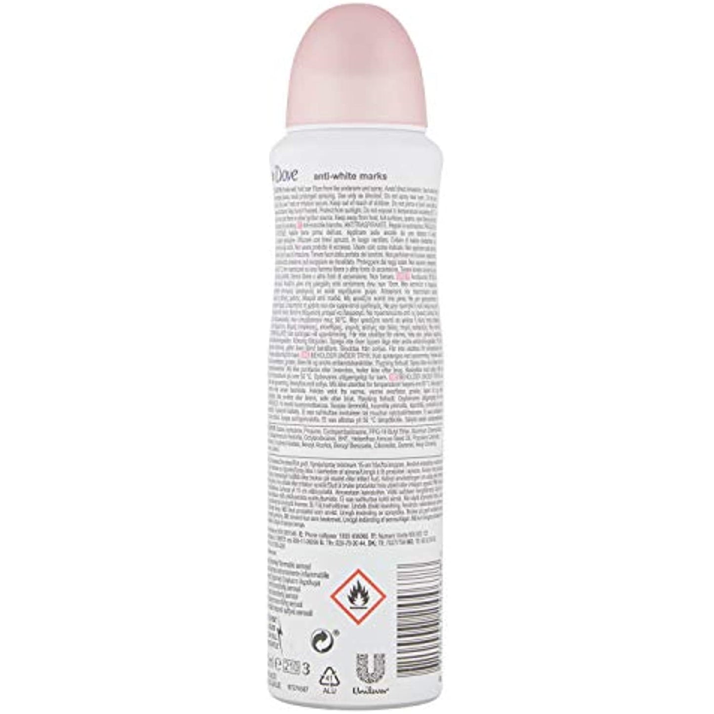 Dove deo spray invisible care floral touch 150ml 6 Pack