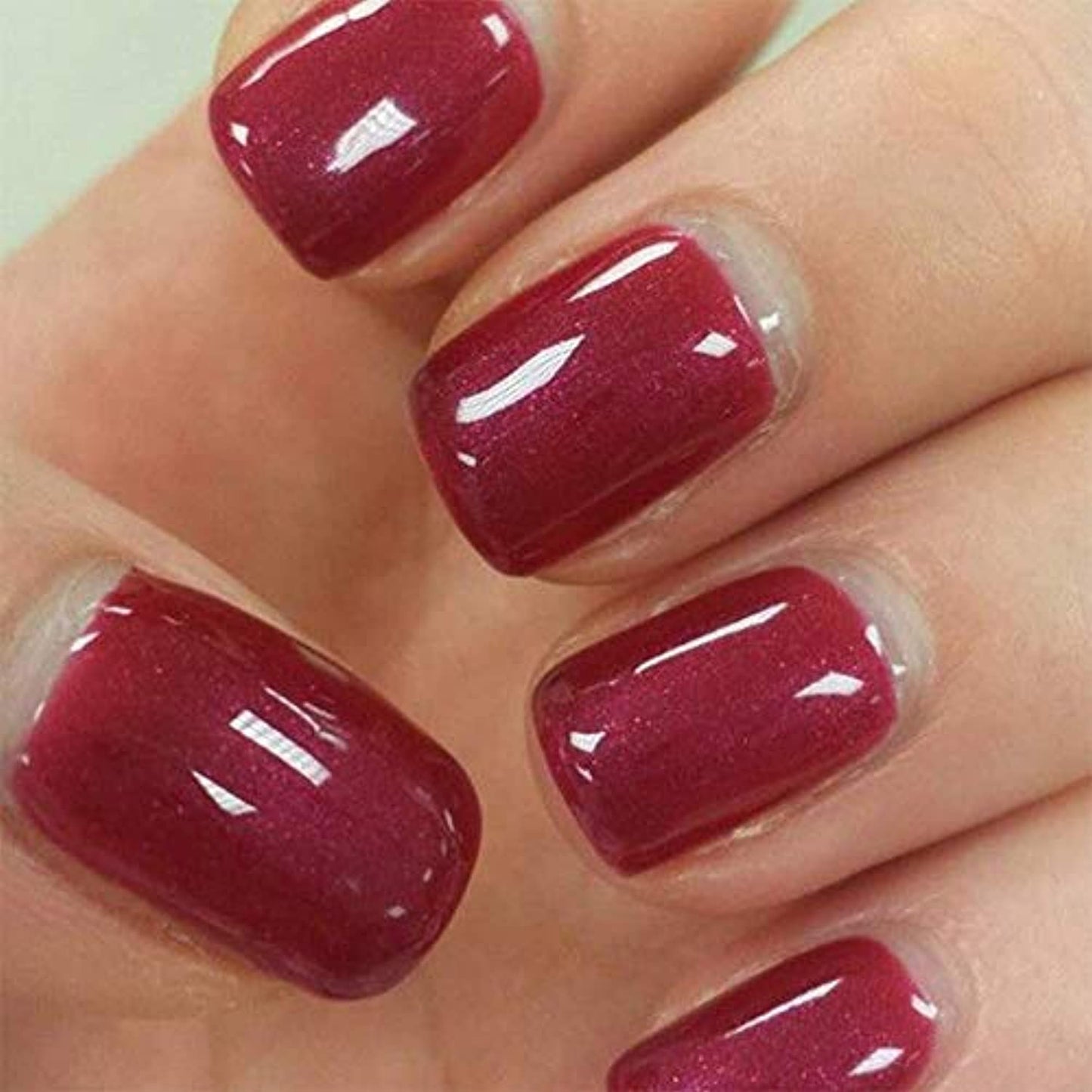 Sensationail by Nailene Color Gel Polish 71592 Raspberry Wine- NEW