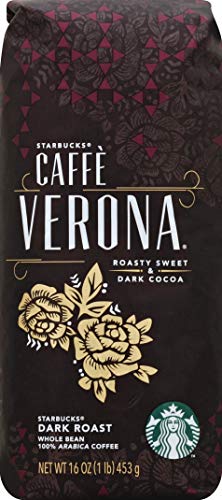 LOT OF 12 Starbucks Caffe Verona Whole Bean Coffee Best Before November 2020