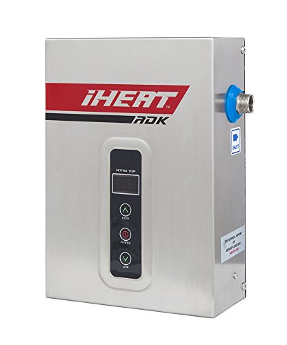 iHeat Tankless S-16 240V 66A 16KW Stainless Steel Enclosure 7.2" by 11" by 3"