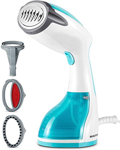 BEAUTURAL Steamer for Clothes, Portable Handheld Garment Fabric Wrinkles Remo...