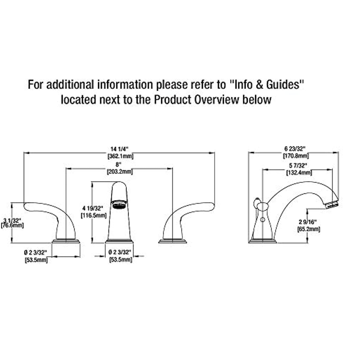 Builders 8 in. Widespread 2-Handle High-Arc Bathroom Faucet in Polished Brass