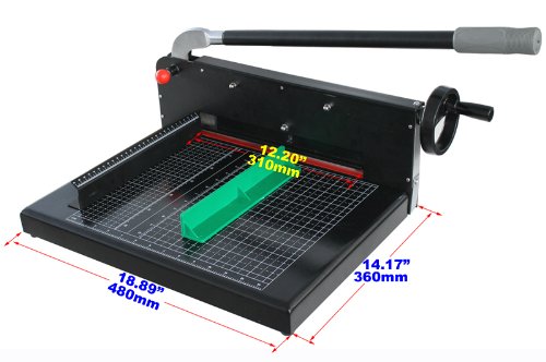 Brand New Heavy Duty All Steel 12.2in A4 Stack Paper Cutter Guillotine Trimmer