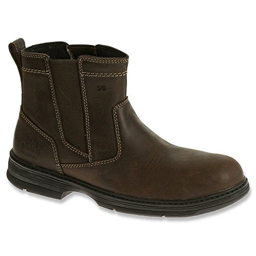 Caterpillar Inherit Pull On Steel Toe Work Boot Men 9 Brown