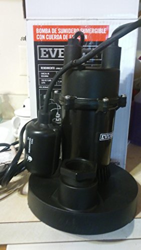 Everbilt 1/4 HP Submersible Sump Pump with Tether