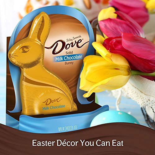DOVE Milk Chocolate Solid Easter Bunny, 4.5 Ounce Exp: 10-2020