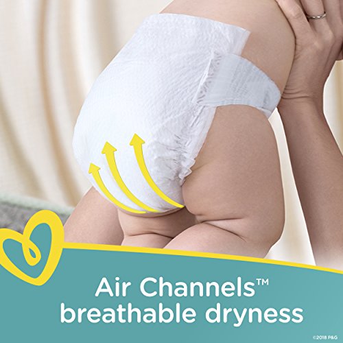 Diapers Pampers Swaddlers Size 1 (8-14 lb), 198 Count - Disposable Baby Diapers Size 1 / Newborn, 198 Count, ONE MONTH SUPPLY