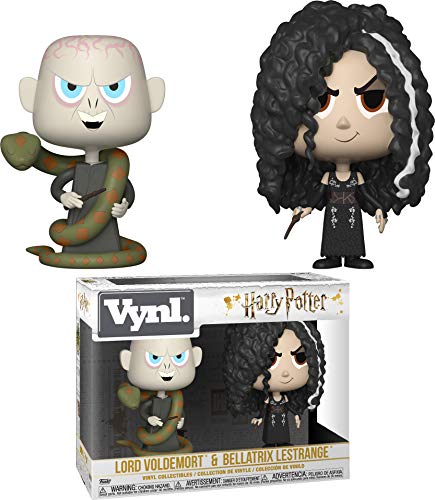 Funko Vynl: Harry Potter - Bellatrix & Voldemort 2Pack Collectible Figure,