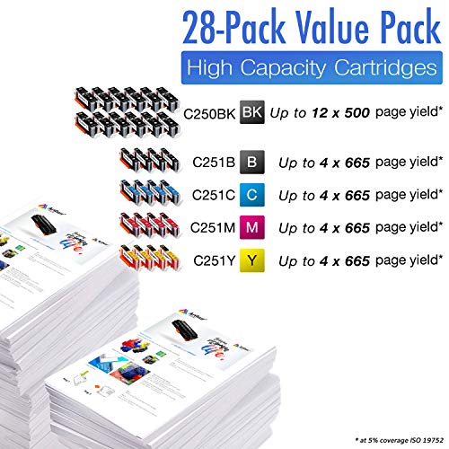 Arthur Imaging Compatible Ink Cartridge Replacement for Canon Pgi-250Xl
