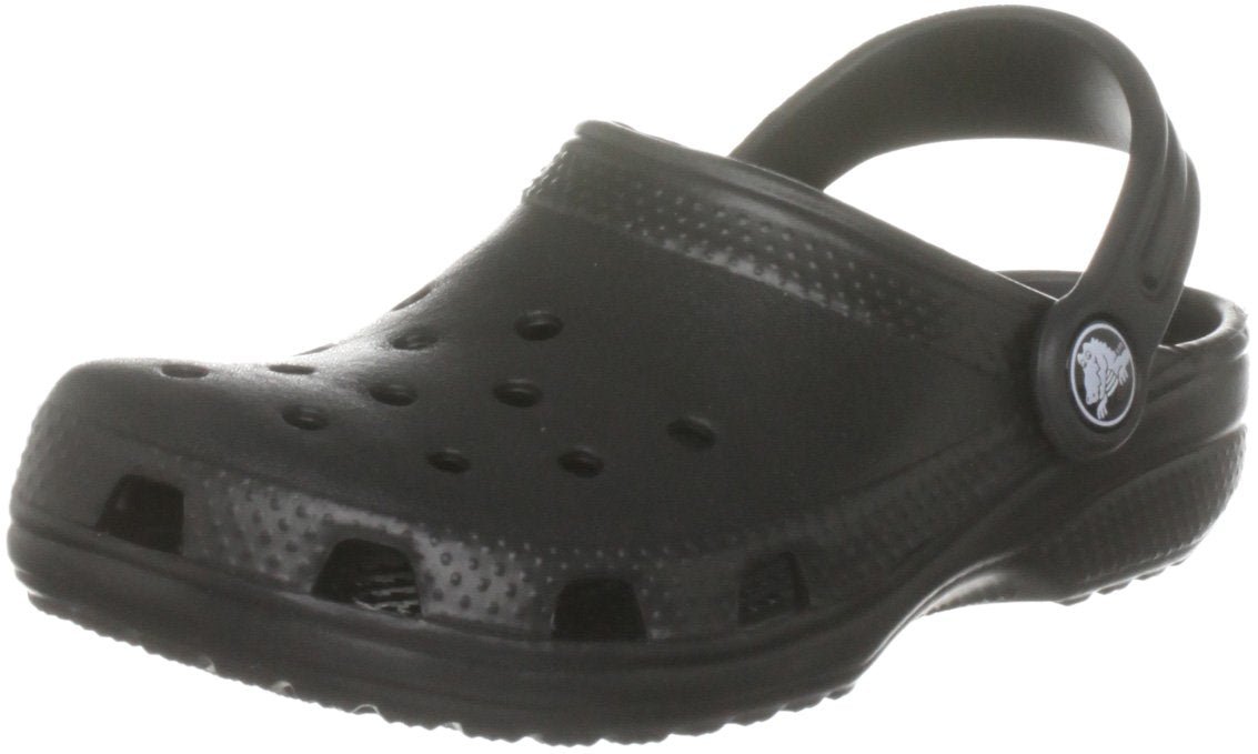 crocs Kid's Classic K Clog 10006, Black, 1 US Little Kid / 3 US Big Kid