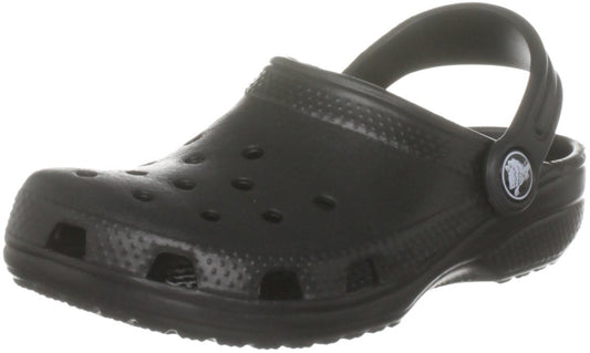 crocs Kid's Classic K Clog 10006, Black, 1 US Little Kid / 3 US Big Kid