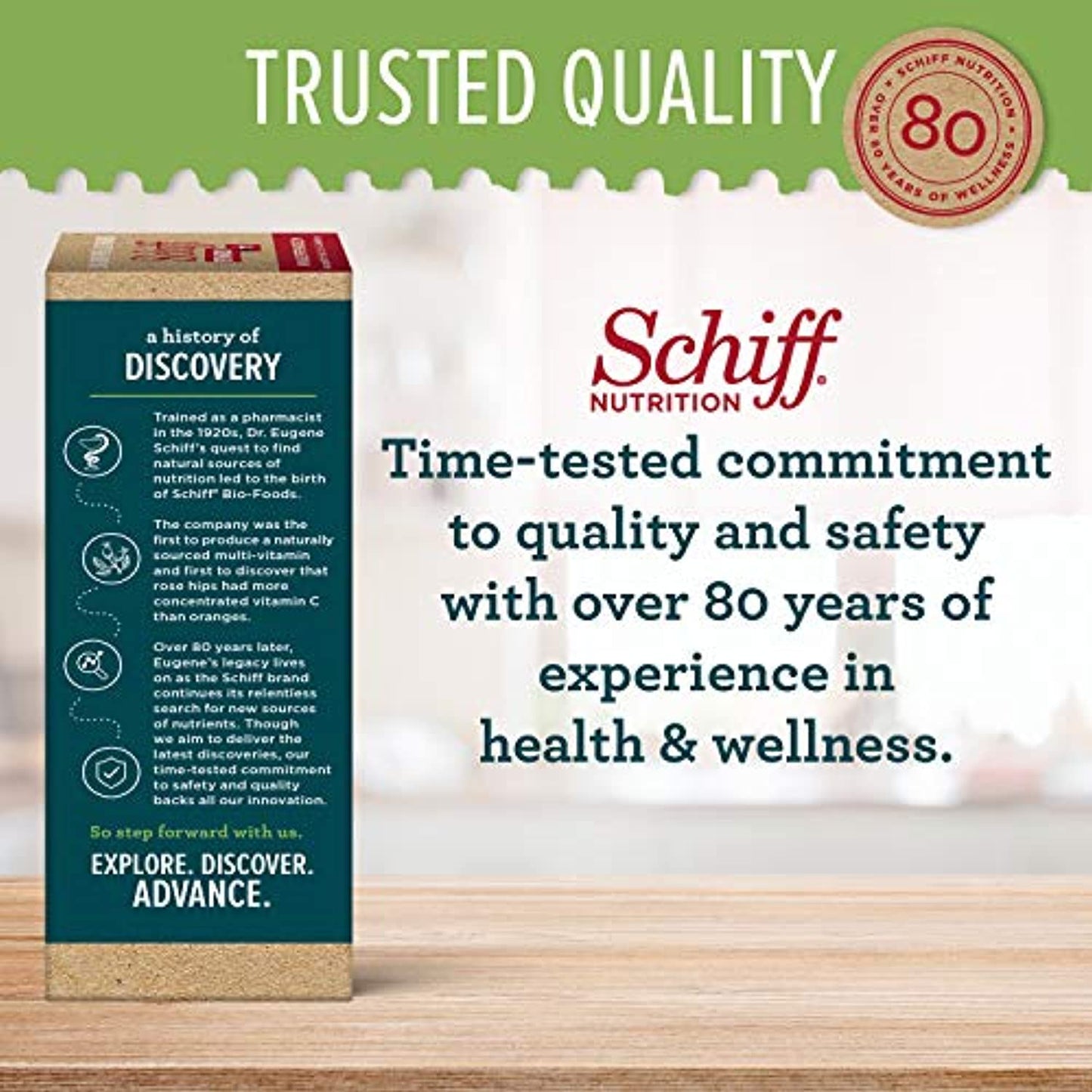 Schiff Ashwagandha Extract Capsules, 50 count 09/2022