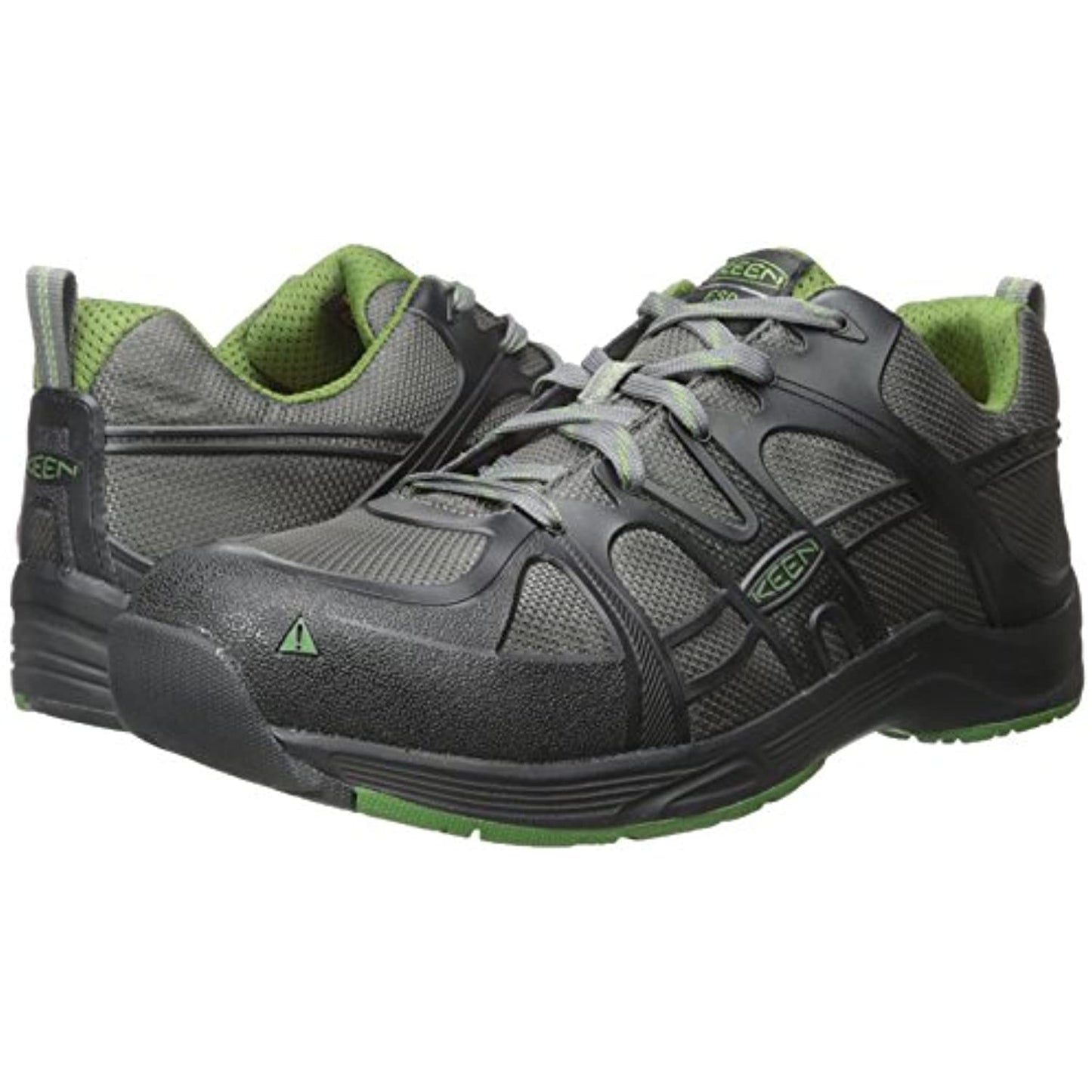 KEEN Utility Men's Durham Low Alloy Toe ESD Work Shoe, Magnet/Treetop, 8 Medium US