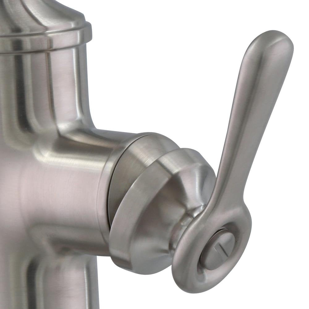 Kohler K-R10651-SD-VS Sous Pro-Style Single-Handle Pull-Down Sprayer Kitchen Faucet in Vibrant Stainless