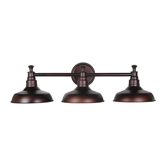 Design House 520320 Kimball 3 Vanity Light, Coffee Bronze