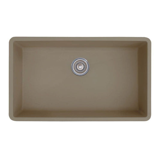 Blanco 441297 Précis Super Single Bowl Sink, Truffle
