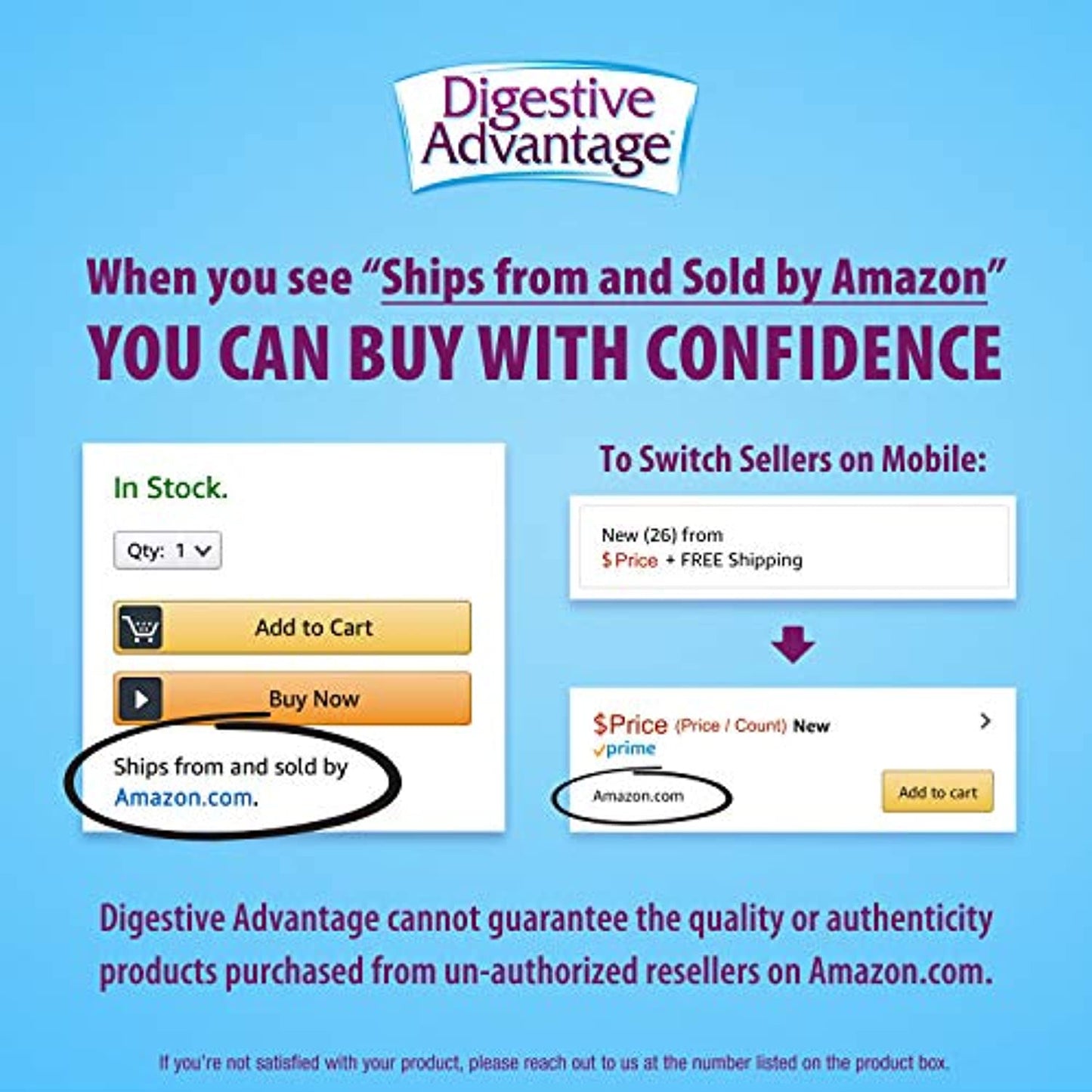 Daily Probiotic Capsule - Digestive Advantage (50 count in a box), Survives 100x Better Than Regular 50 Billion CFU, Lessen Minor Abdominal Discomfort, Bloating & Occasional Diarrhea