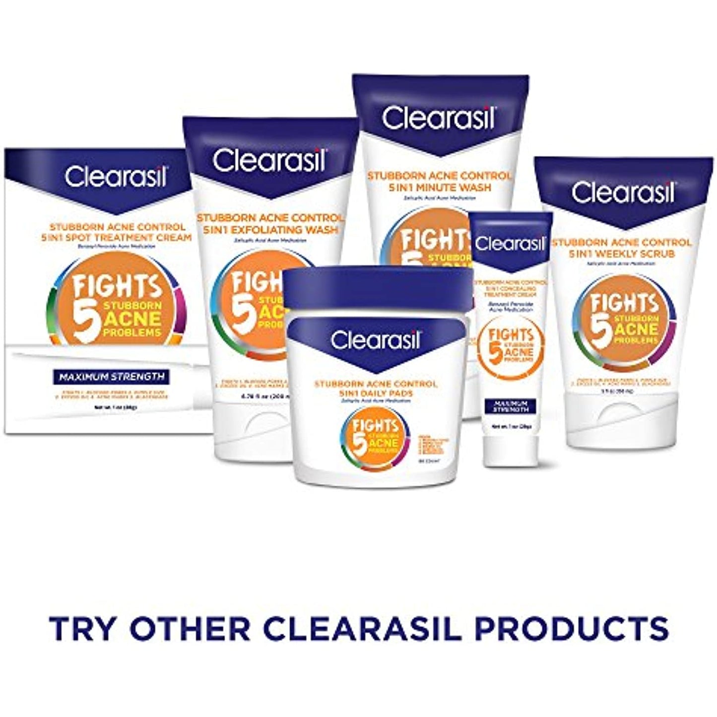 Clearasil Rapid Rescue, Deep Treatment Wash 6.78 oz (Pack of 3) EXP 12/22