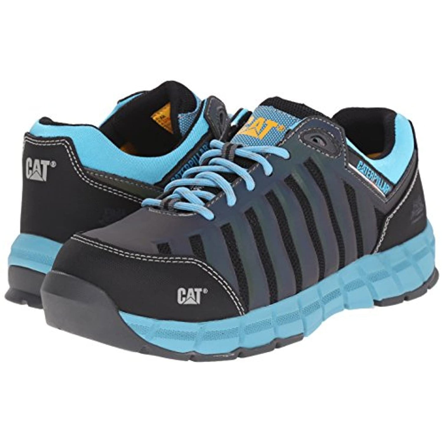 Caterpillar Chromatic Oxford Comp Toe, Blue, 11 Medium, Womens, P90691
