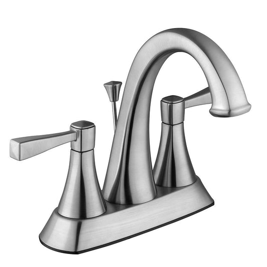 Design House 546929 Perth 2-Handle Lavatory Faucet, Satin Nickel Finish