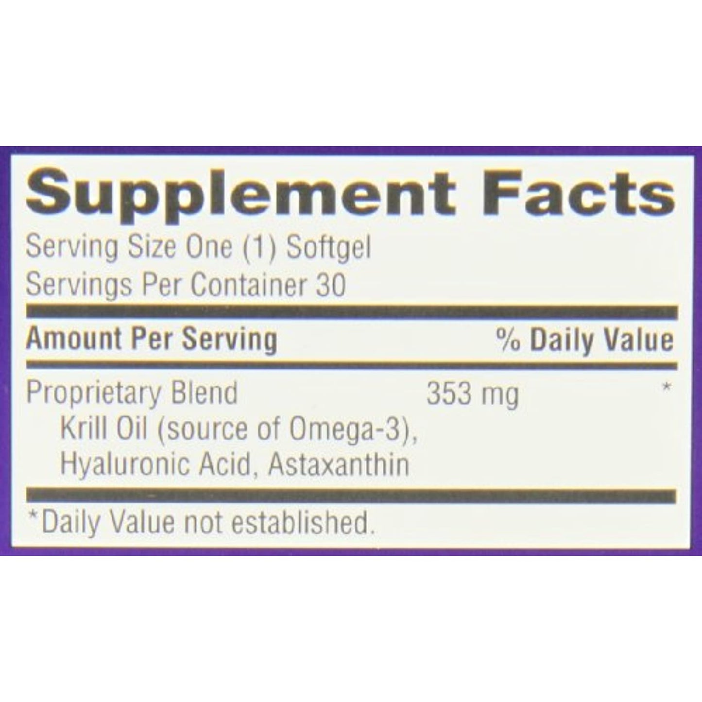 Omega-3s Plus HA & Antioxidant, Move Free Ultra Omega (30 Count In A Box), Joint Health Supplement with Omega-3 Krill Oil and Hyaluronic Acid