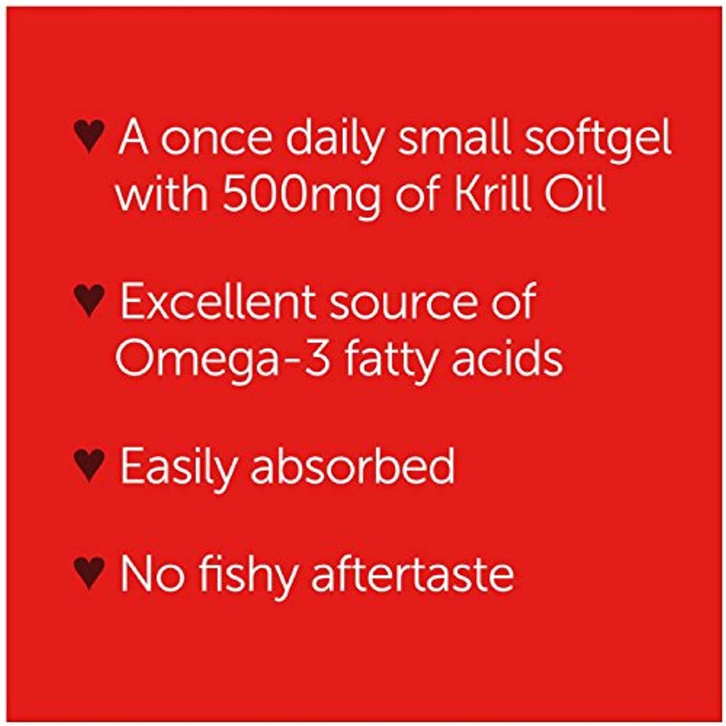 MegaRed 500mg Extra Strength Omega-3 Krill Oil (80 Count) No Box 1/2023