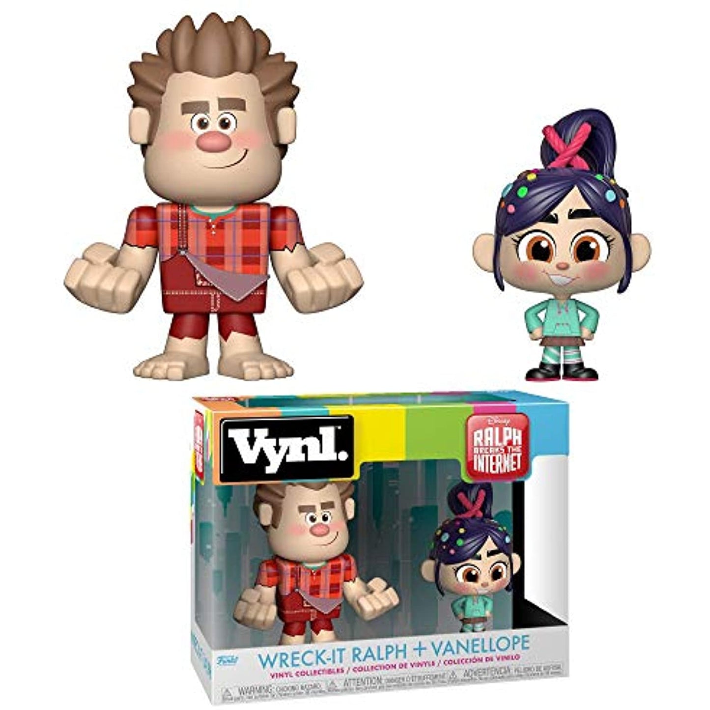 Funko VYNL- Ralp Breaks the Internet- Wreck.It.Ralph + Vanellope Set