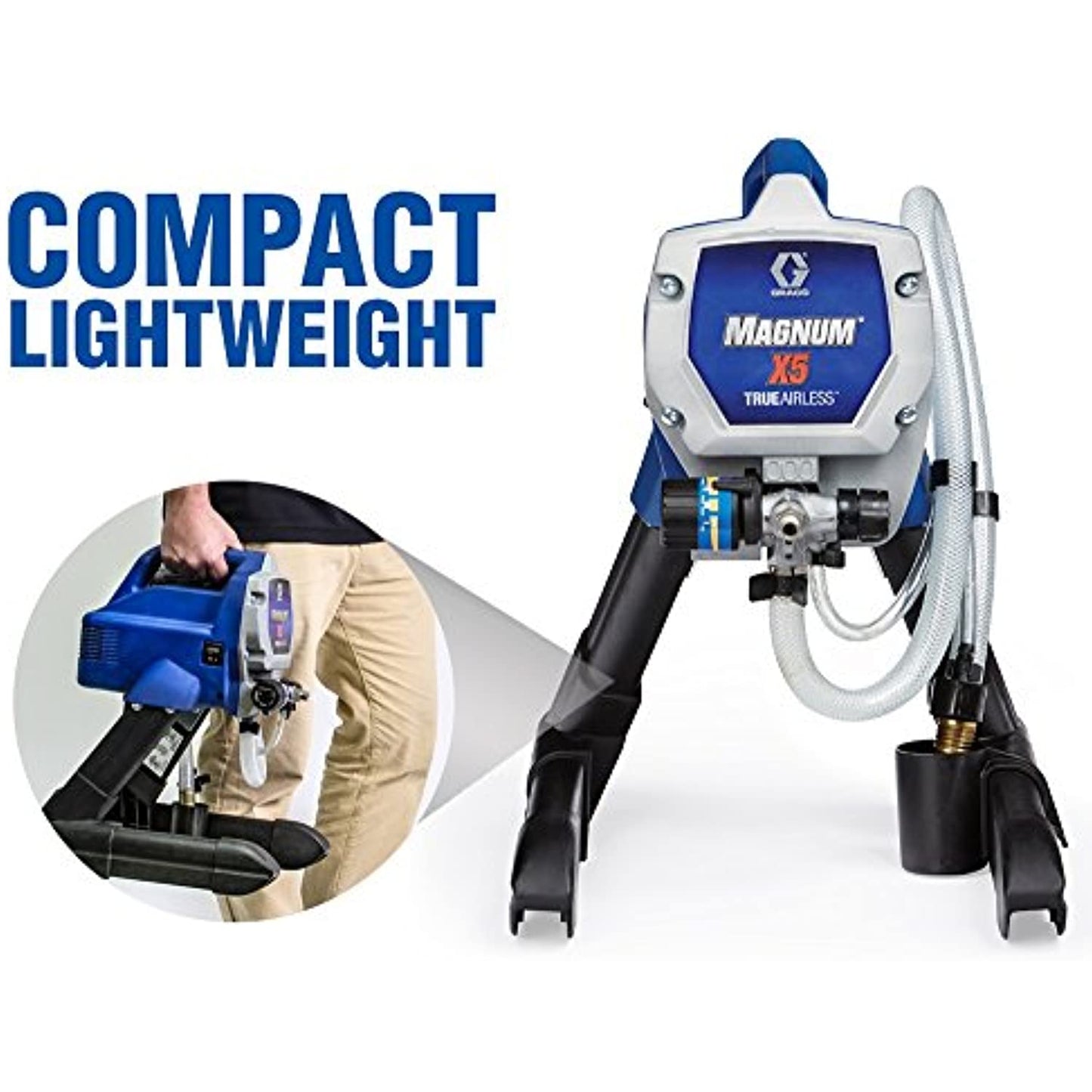 Graco Magnum 262800 X5 Stand Airless Paint Sprayer, Blue