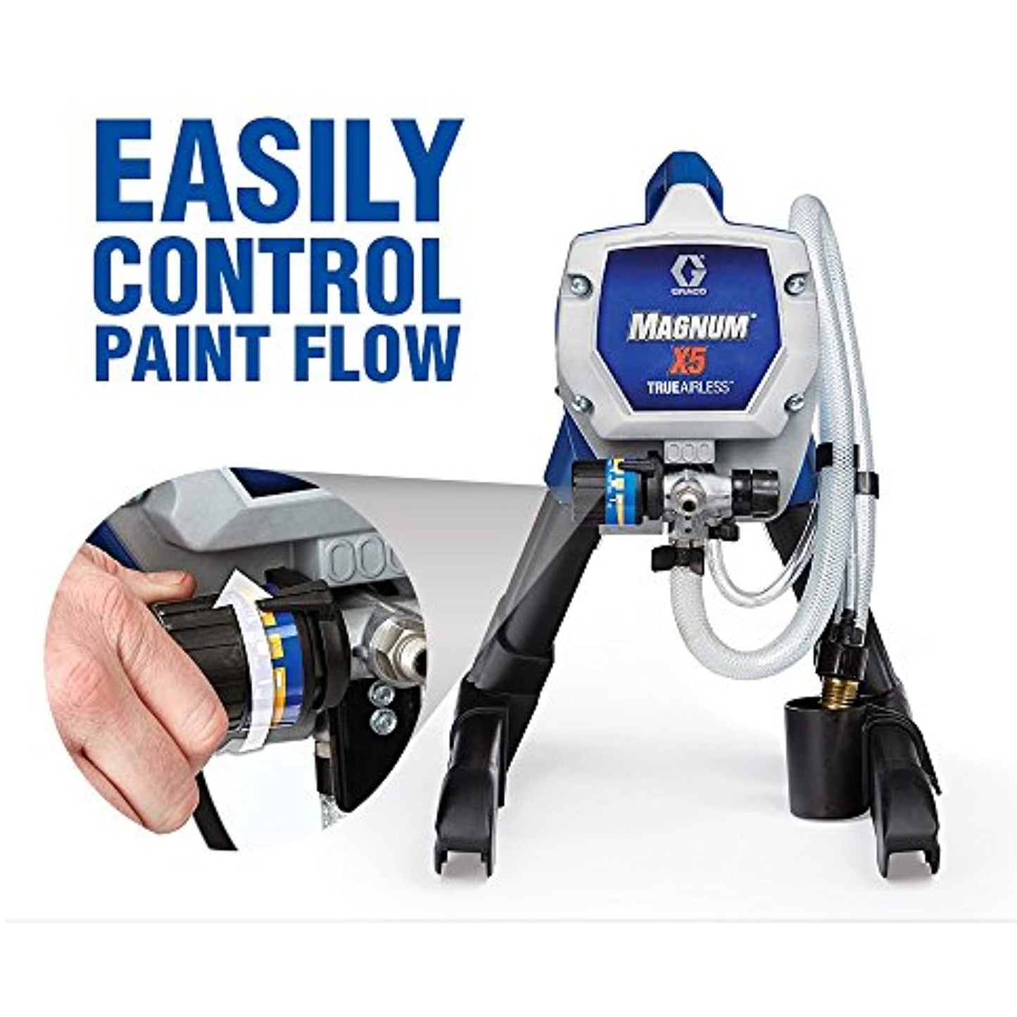 Graco Magnum 262800 X5 Stand Airless Paint Sprayer, Blue