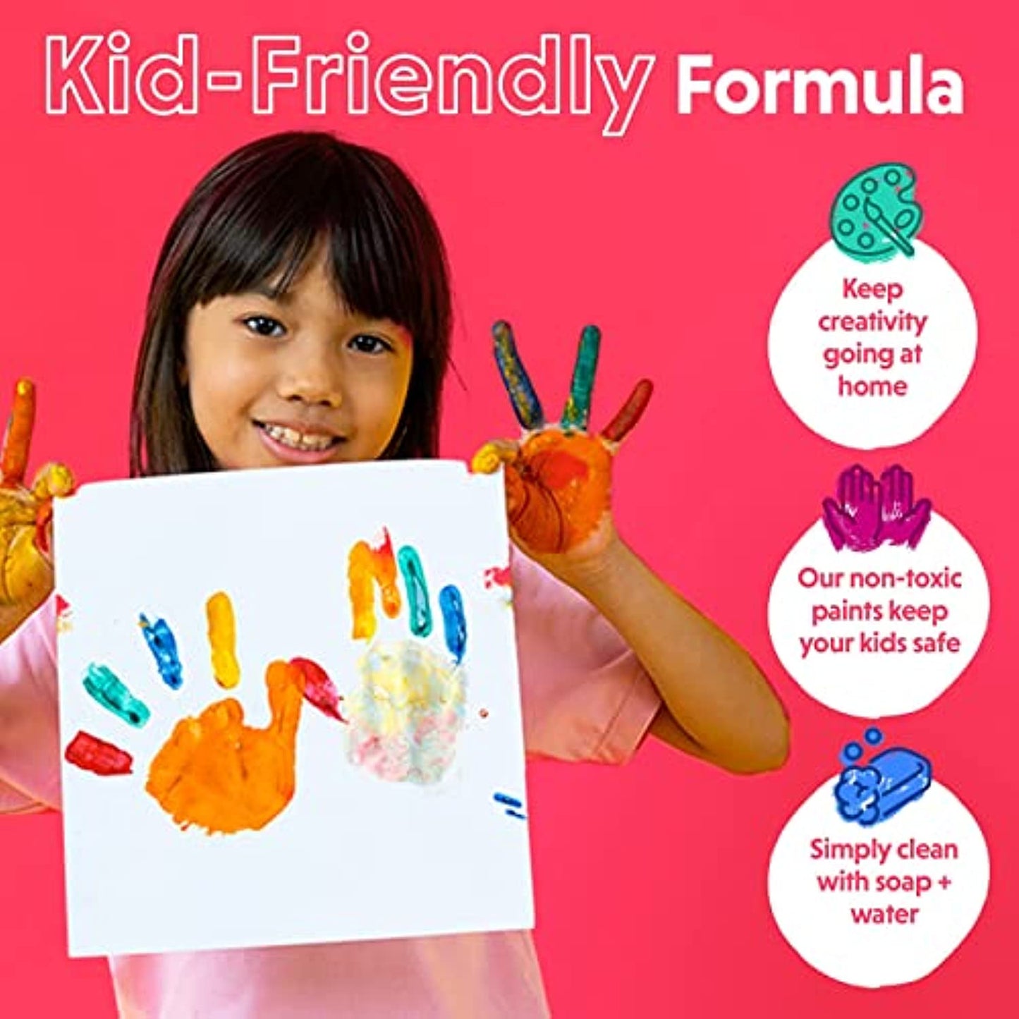 Crafts 4 All Acrylic Paint Sets 6 Sets of 24 Count Craft Paint Sets