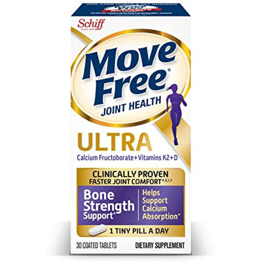 Schiff: Move Free Ultra Bone Strength Support - 30ct EXP 8/2023