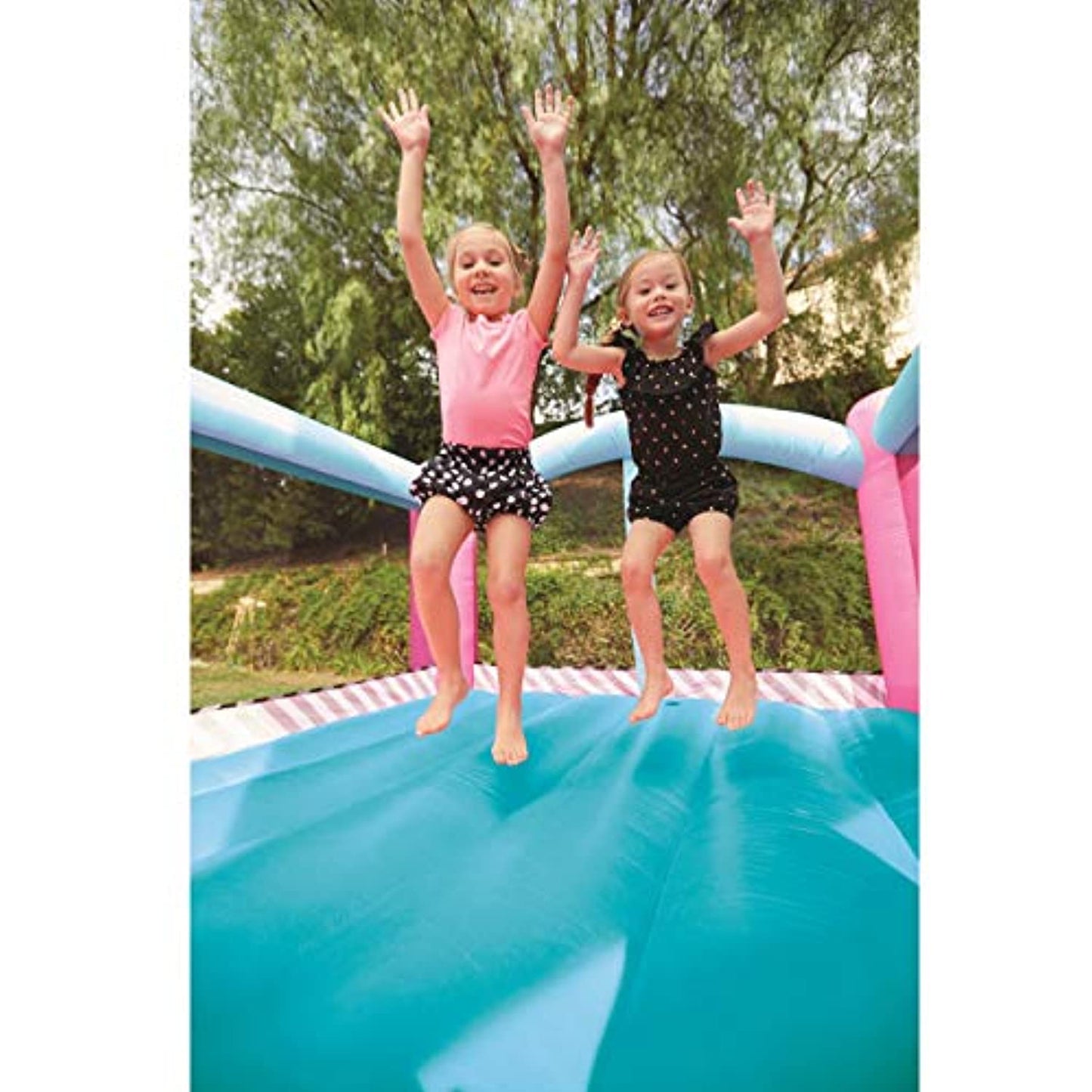 L.O.L. Surprise Jump 'n Slide Inflatable Bounce House with Blower