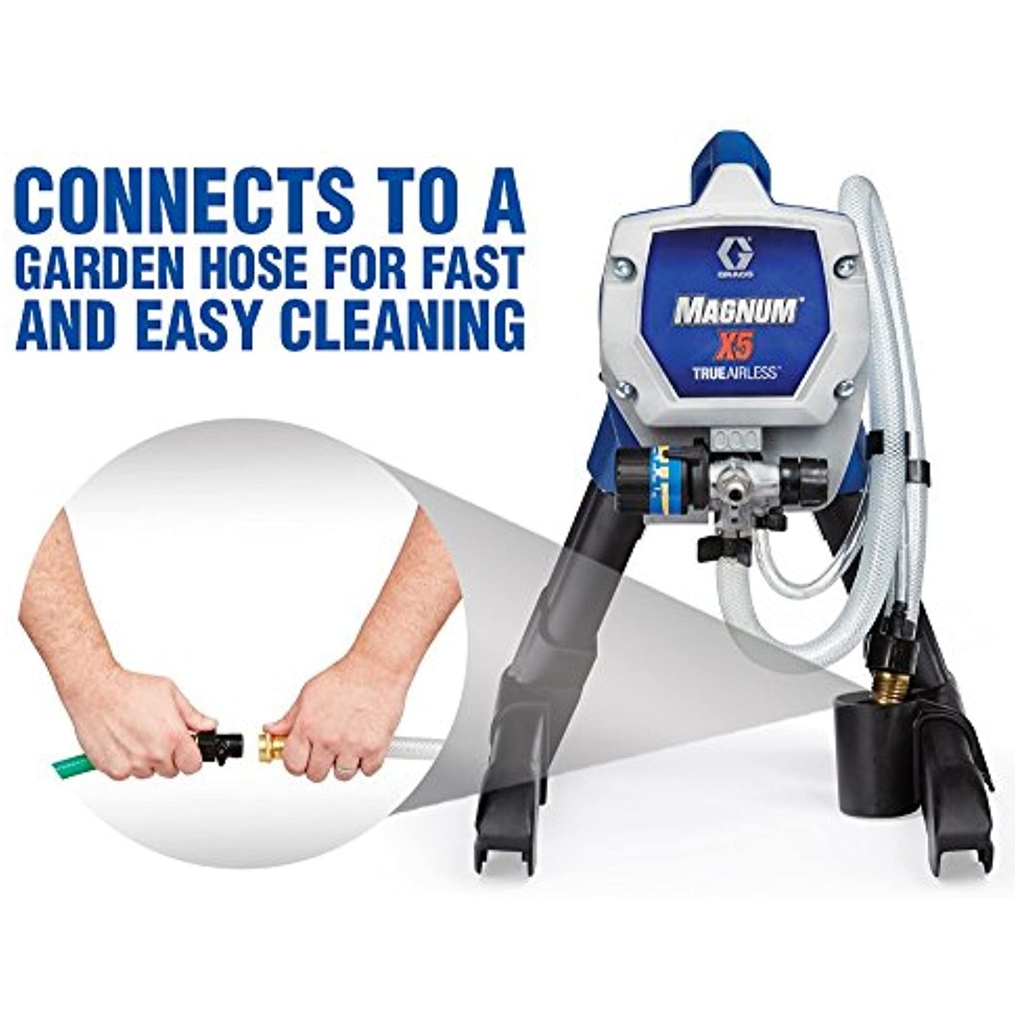 Graco Magnum 262800 X5 Stand Airless Paint Sprayer, Blue