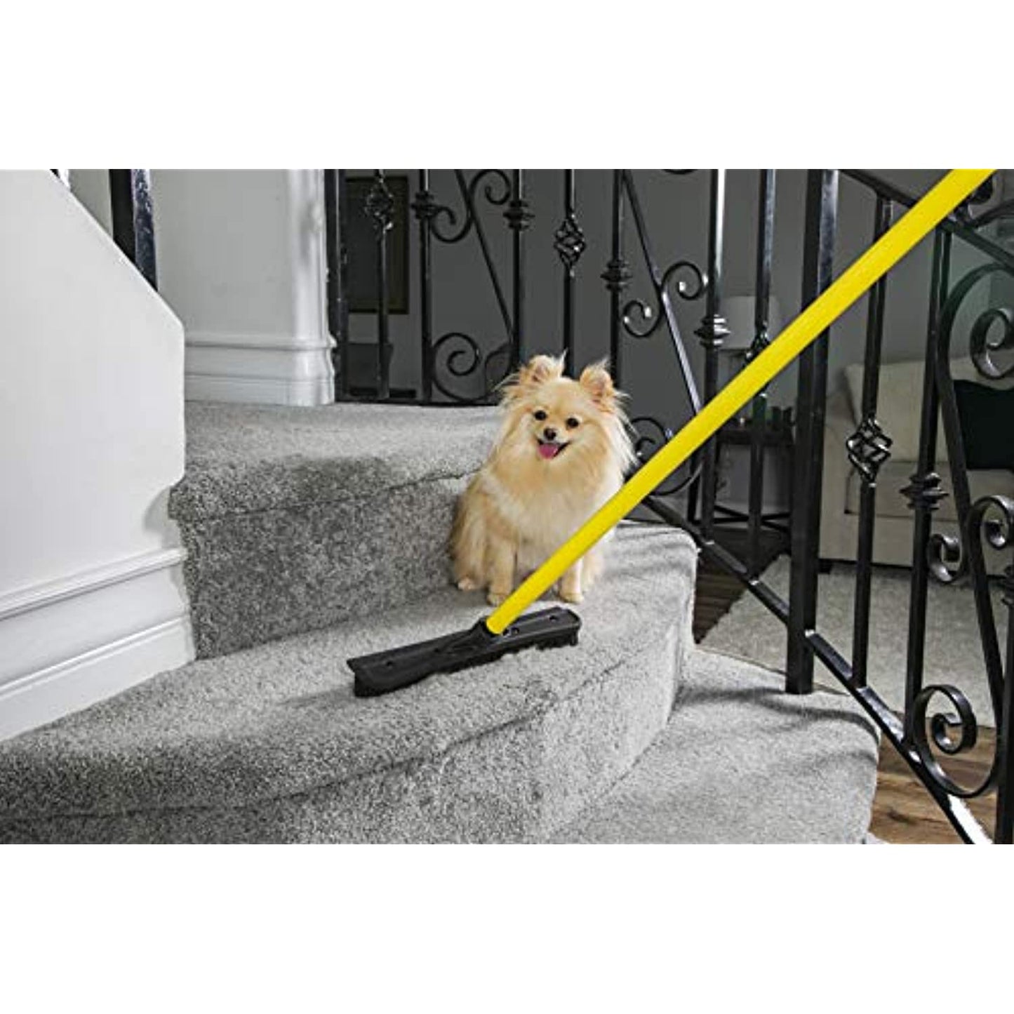 Evriholder FURemover Broom Extends up to 4 ft, SET of TWO Orange/Yellow OPENBOX