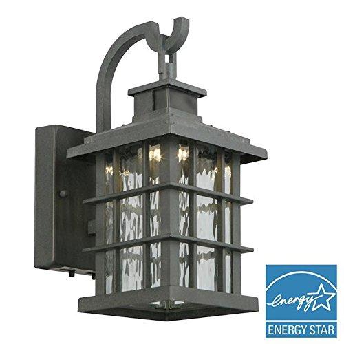 Home Decorators Collection Summit Ridge Collection Zinc Motion Sensor Outdoor ..