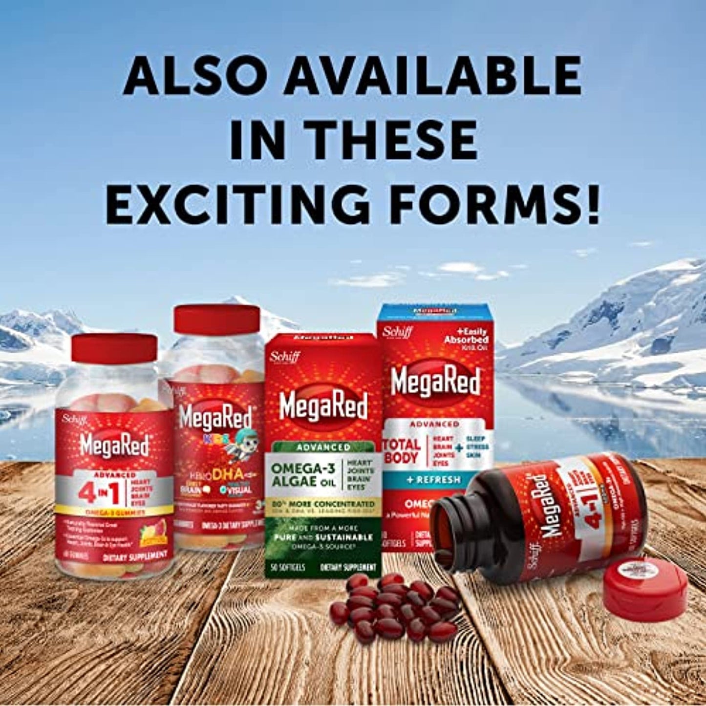 Schiff MegaRed 350mg Krill Oil - 120 Softgels EXP 10/22 No Box