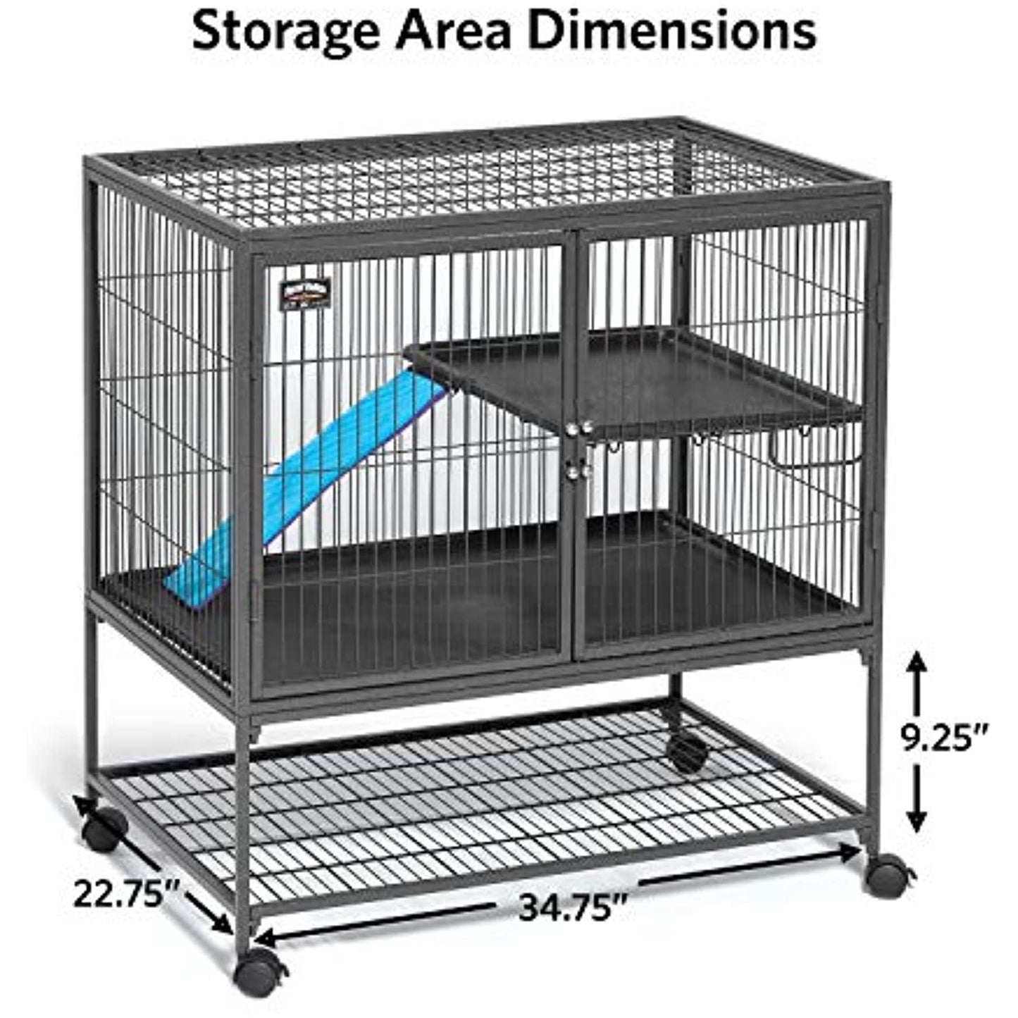 MidWest Homes for Pets 181 Ferret Nation Single Unit, 1-Year Manufacturer Warranty
