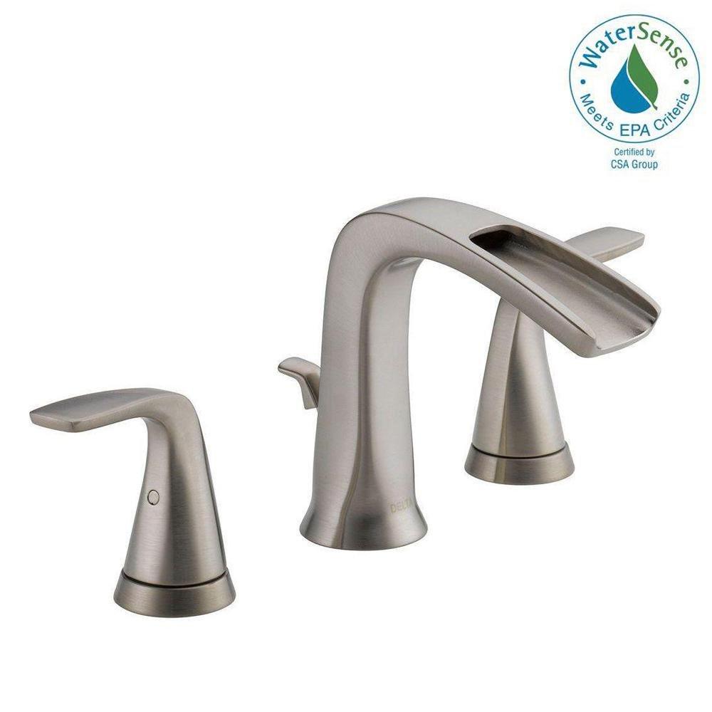 Delta Tolva 35724LF-SS-ECO Bathroom sink faucet brushed nickel finish