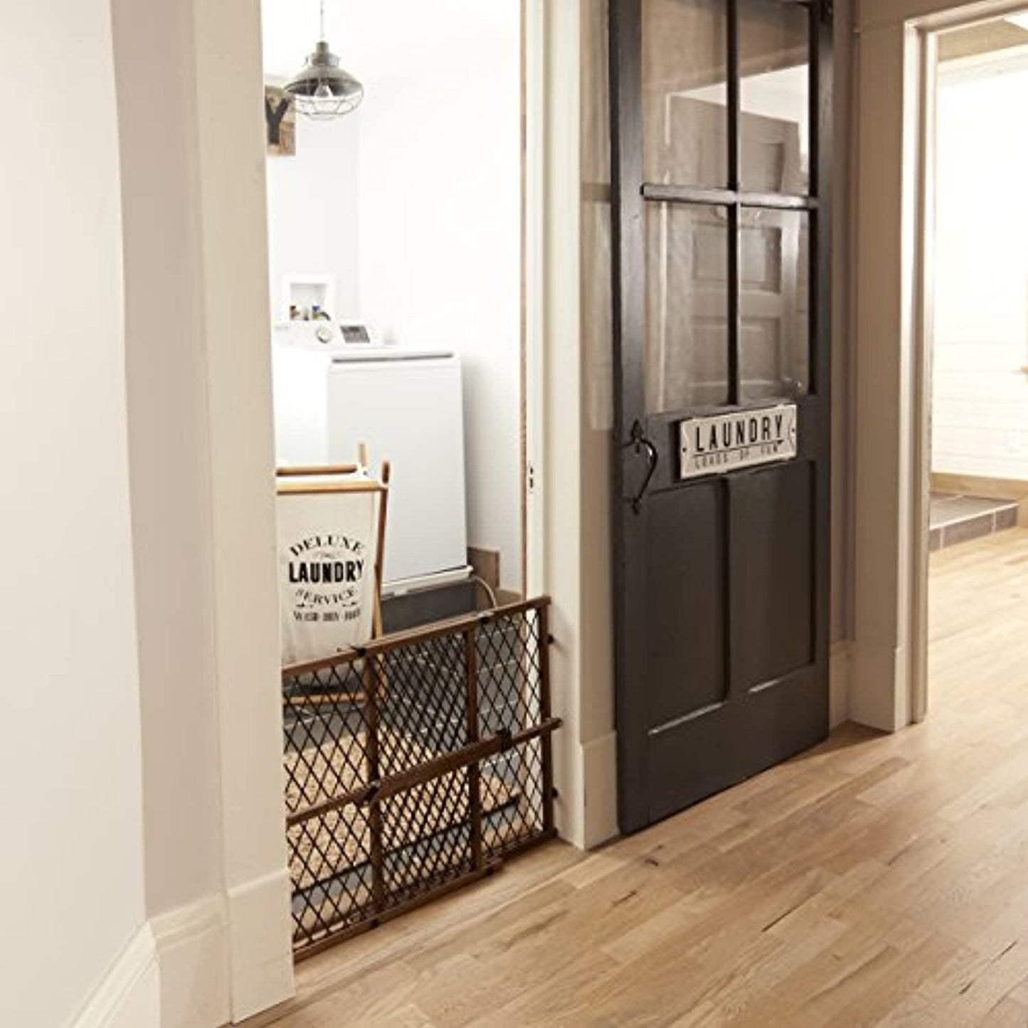 Evenflo Position & Lock Gate -FarmHouse Collection- 2026900 - OPEN BOX